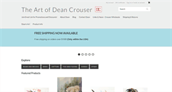 Desktop Screenshot of crouserart.com